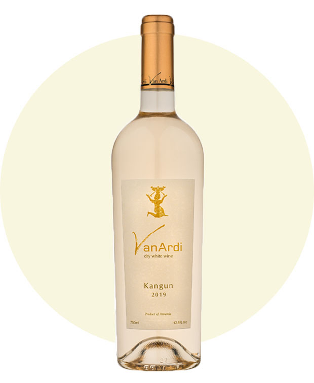 Van Ardi Kangun elegant semi-dry white wine