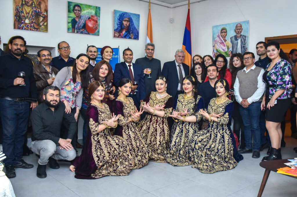 Indian students in Armenia